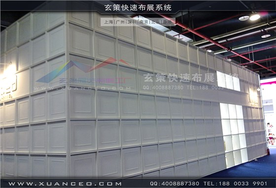 巨日皮革-皮革展展臺(tái)搭建-玄策展覽03