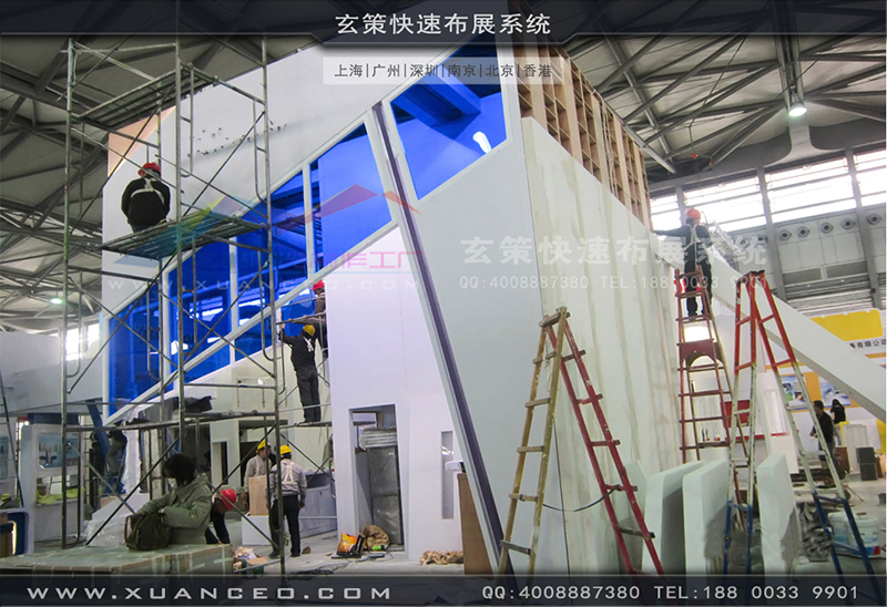SEMICONChina半導體展展臺搭建-玄策展覽工廠05