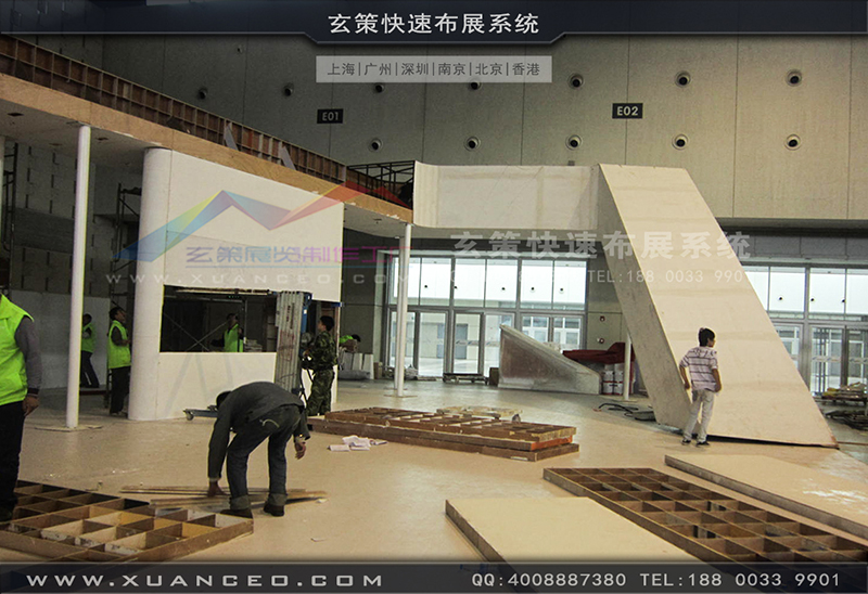 福田自行車展-自行車展展臺(tái)搭展-上海玄策展覽工廠03