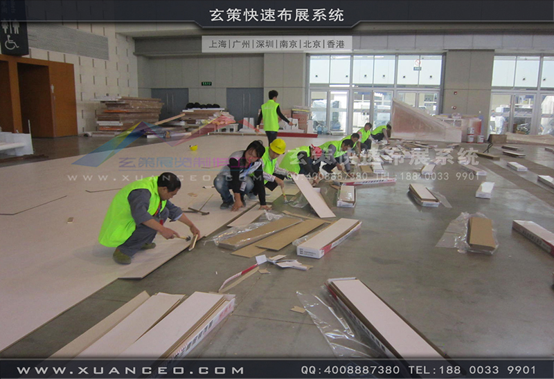 福田自行車展-自行車展展臺(tái)搭展-上海玄策展覽工廠05